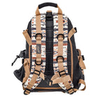 HOOEY  "MULE" CHARCOAL/TAN W/AZTEC ACCENTS HOOEY BACKPACK