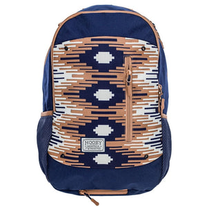 HOOEY  "ROCKSTAR" HOOEY BACKPACK NAVY/TAN AZTEC