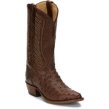 Tony Lama McCandles Chocolate FQ Ostrich Men's Boot 8256 MCCANDLES " 8 EE"