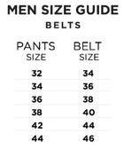 Men's Gold Exotic Caiman Belt