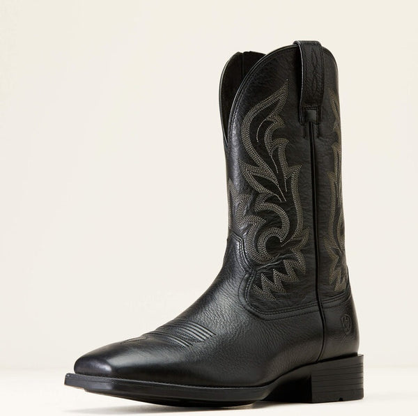 Ariat Men's Ultra Performance Western Boots - Broad Square Toe 10046852_ EE WIDE