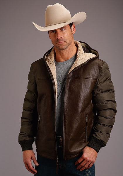 STETSON NOVELTY SOLID SUEDE JACKET 11-097-0539-6624 BR