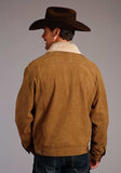 Stetson Western Jacket Mens Pockets Caramel 11-097-0539-6631 TA