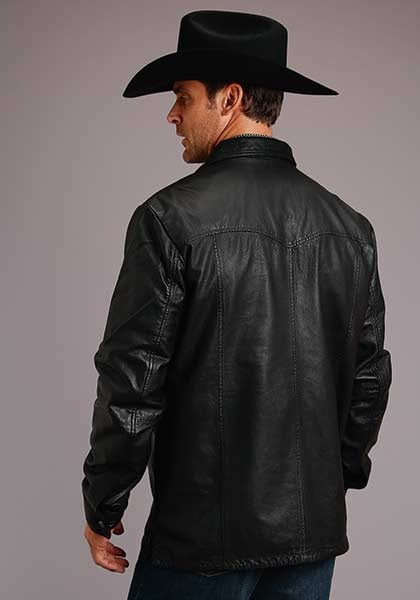 Stetson leather buying Jacket