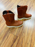 BOTAS DE TRABAJO PARA EL ESTABLO DE SUELA MIL RAYAS