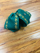 MOŇO CHARRO COLOR VERDE BORDADO EN HILO ORO