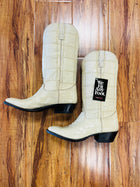 Men's Full-Quill Ostrich Boots