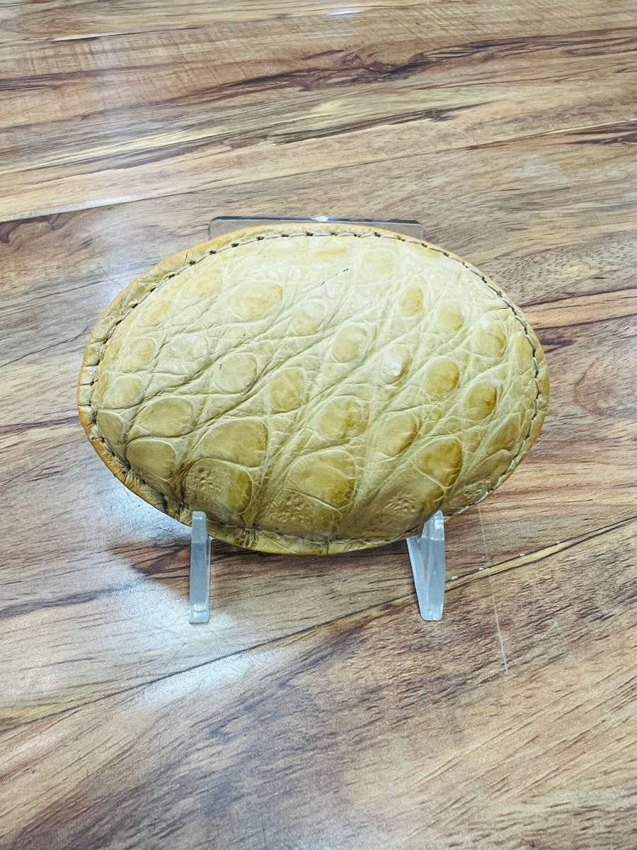 ALLIGATOR BELT BUCKLE
