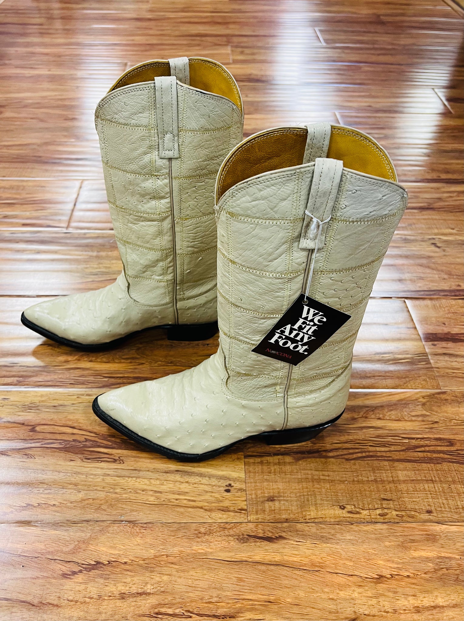 Full quill 2025 ostrich boots