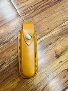 LEATHER STANDARD SLIDE SOLO SNAP KNIVE HOLDER