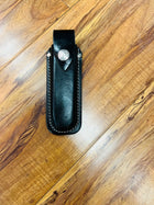 LEATHER STANDARD SLIDE SOLO SNAP KNIVE HOLDER