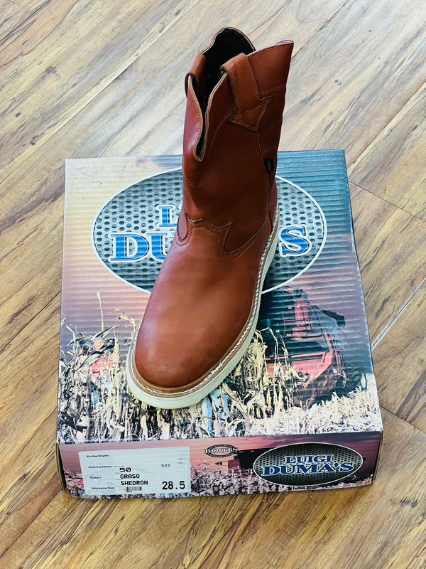 BOTAS DE TRABAJO PARA EL ESTABLO DE SUELA MIL RAYAS