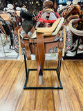 SILLA DE MONTAR PITEADA