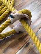 Soga Para Florear .75FT. ALL GOLD TRICK ROPING ROPE