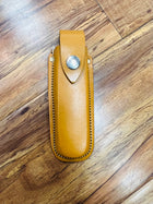 LEATHER STANDARD SLIDE SOLO SNAP KNIVE HOLDER