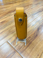 LEATHER STANDARD SLIDE SOLO SNAP KNIVE HOLDER