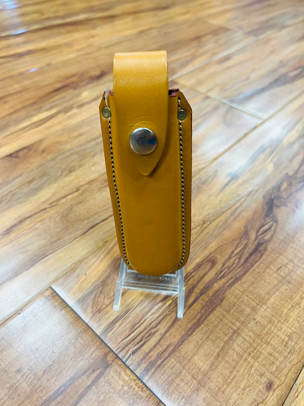 LEATHER STANDARD SLIDE SOLO SNAP KNIVE HOLDER