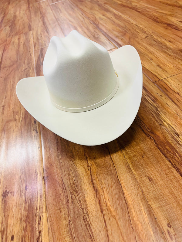 8x Larry Mahan Rio Grande Fur Felt Cowboy Hat - HerraduraDeOro