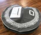 FUNDAS GRIS PARA SOMBREROS DE CHARRO. GRAY CHARRO HAT TRAVELING BAGS