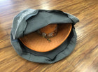 FUNDAS GRIS PARA SOMBREROS DE CHARRO. GRAY CHARRO HAT TRAVELING BAGS