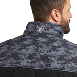 Ariat Men's Crius Black Digi Camo Conceal Carry Insulated Vest 10037548.