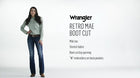 WOMEN'S WRANGLER RETRO® MAE JEAN IN HT WASH 09MWZHT