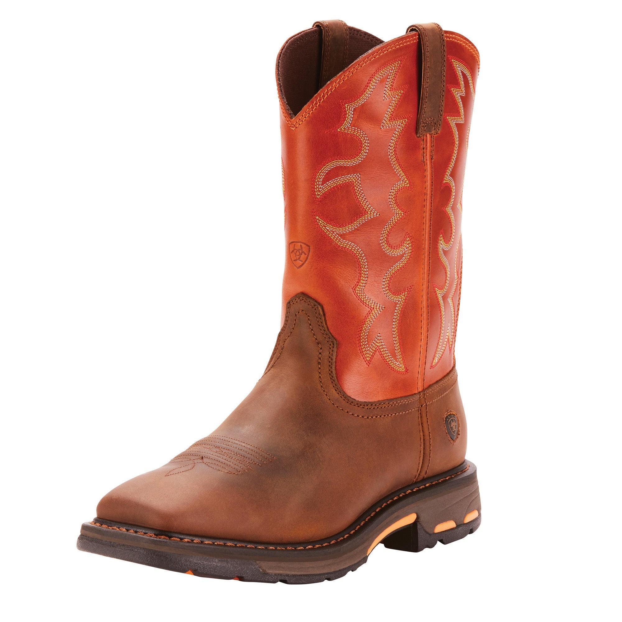 Ariat WorkHog - Botas De Trabajo Con Puntera De Compuesto Para Hombre - Marrón