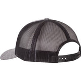 Classic Rope Snapback Ball Cap With Round Rubber Patch Logo