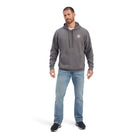 Ariat Men's Southwest Leather Hooded Sweatshirt
