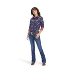 Ariat Women's Blue Kirby Stretch Shirt