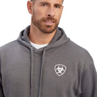 Ariat Men's Southwest Leather Hooded Sweatshirt