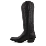 BLACK STAR WOMEN'S EDEN STITCHED ONYX WESTERN BOOT - POINTED TOE
