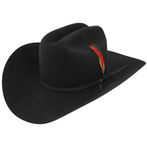 Stetson Rancher 6X Black Beaver Fur Felt Western Cowboy Hat