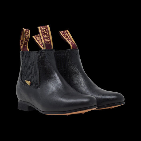 Botines Charros Para Joven Color Negro