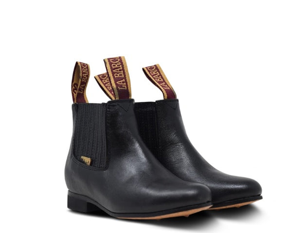 Botines Charros Para Joven Color Negro