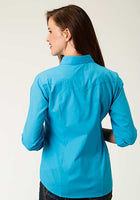 Roper Womens Western Shirt ~ Turquoise