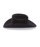 TEXANA 100X El PREIDENTE STETSON.  100X STETSON BLACK PREMIER COWBOY HAT , HerraduraDeOro - HerraduraDeOro
