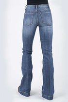 STETSON BLUE WOMEN'S 921 HIGH RISE FLARE JEANS (SMALL LENGTH) 11-054-0921-2402 BU