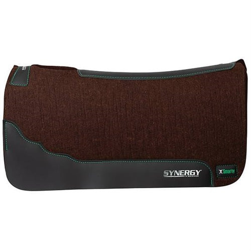 Smarty Contoured Steam Pressed Felt Perf Saddle Pad, Cho, 3/4 * GIFT WITH PURCHASE *