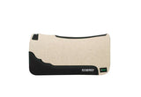 Smarty Contoured Steam Pressed Felt Perf Saddle Pad, Nat, 3/4 * GIFT WITH PURCHASE *