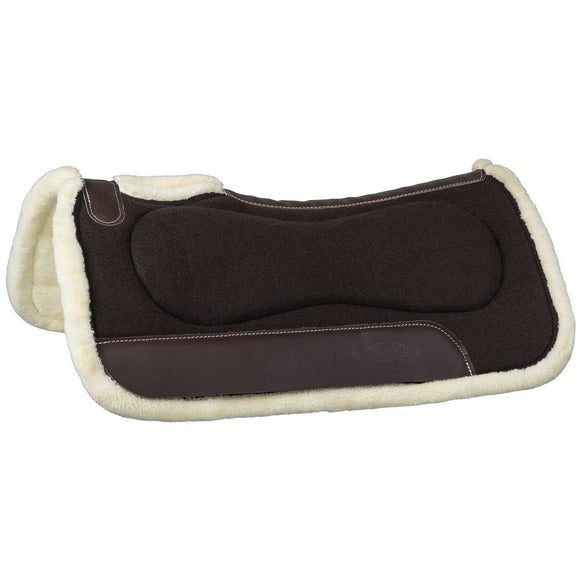 TOUGH1 CONTOUR PADDED BARS SADDLE PAD WITH FLEECE * FREE GIFT * *FREE SHIPPING*