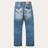 STETSON MEN'S 1312 FIT LIGHT WASH JEANS *FREE SHIPPING*