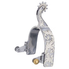 TOUGH1 SWEET IRON SILVER LEAF SPURS * FREE GIFT * *FREE SHIPPING*