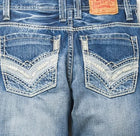 STETSON MEN'S 1312 FIT LIGHT WASH JEANS *FREE SHIPPING*