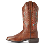 ARIAT WOMEN'S ROCKDALE SHOCK SHIELD PERFORMANCE WESTERN BOOTS - BROAD SQUARE TOE *FREE SHIPPING*
