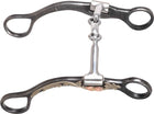Equibrand Bit Logic 7 1/2" Engraved Silver Dogbone Horse Bit B by Classic Equine TBBIT37SS29