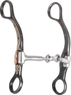 Equibrand Bit Logic 7 1/2" Engraved Silver Dogbone Horse Bit B by Classic Equine TBBIT37SS29