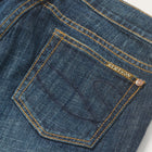 WOMEN'S STETSON BLASTED LOW RISE 816 CLASSIC BOOT CUT JEANS IN DARK WASH11-054-0202-0036 BU