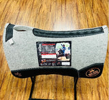Best Ever Pad Black Wool Saddle Pad " KUSH "  Y FAIMILIA TALABARTERÍA JIMÉNEZ MONTURA CHARRA CON CARONA Best Ever Pads *FREE SHIPPING*