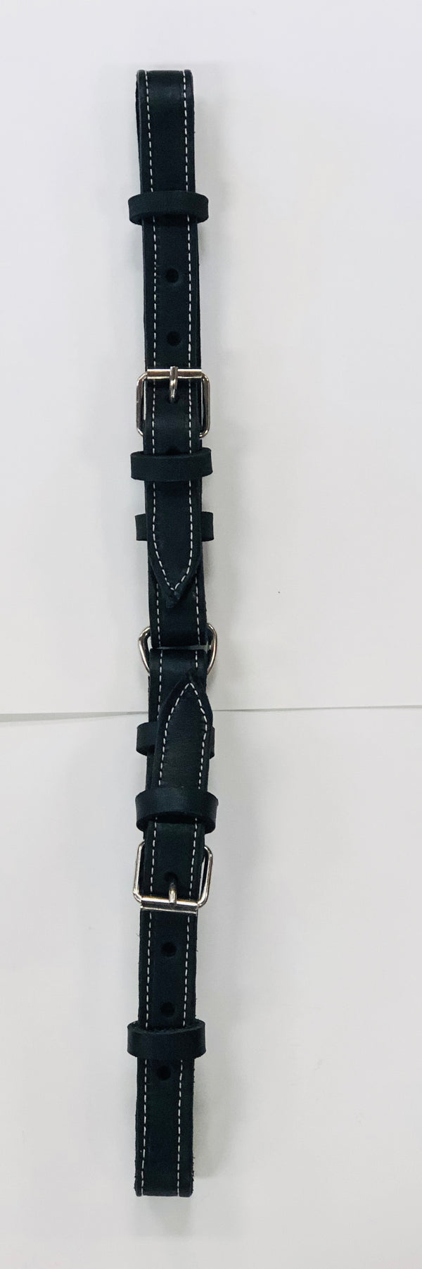 BAJADOR NEGRO PARA MONTURA CHARRA. BLACK COLOR  TIEDOWN STRAP FOR CHARRO SADDLE , HerraduraDeOro - HerraduraDeOro